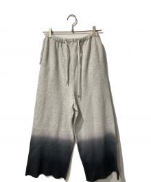 J.J.Mercer（ジェイジェイ・マーサー）の古着「GRADATION KNIT PANTS」｜グレー