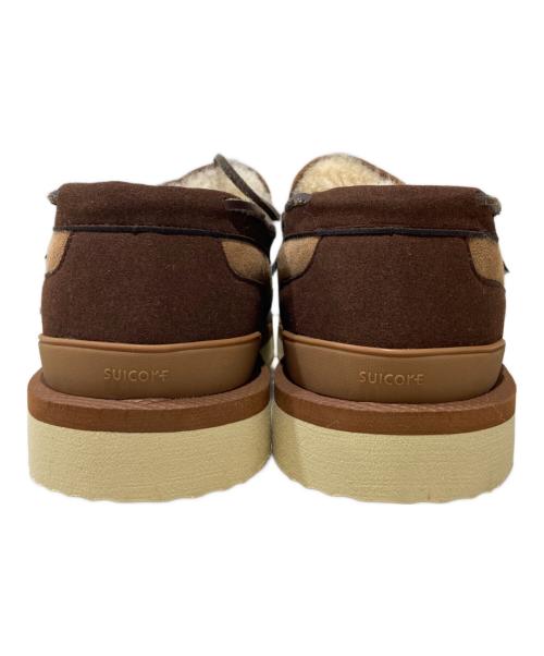 suicoke（スイコック）suicoke (スイコック) ムートンモカシン ブラウン サイズ:25の古着・服飾アイテム