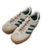 adidasアディダス）の古着「Gazelle Bold」｜ベージュ×グリーン