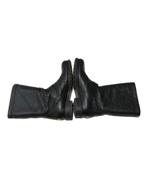 JIMMY CHOO（ジミーチュウ）JIMMY CHOO (ジミーチュウ) エンジニアブーツ ブラック サイズ:37の古着・服飾アイテム
