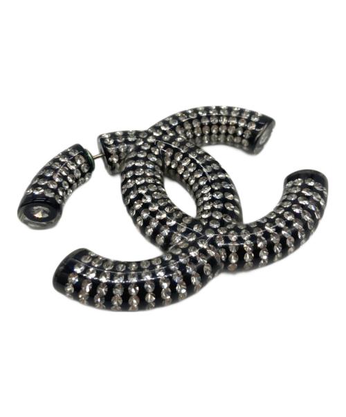 CHANEL（シャネル）CHANEL (シャネル) ココマークピアス ブラックの古着・服飾アイテム