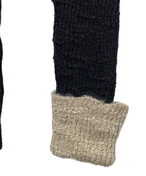 CHANEL（シャネル）CHANEL (シャネル) 金ボタンハイネックリブニット ブラック サイズ:38の古着・服飾アイテム