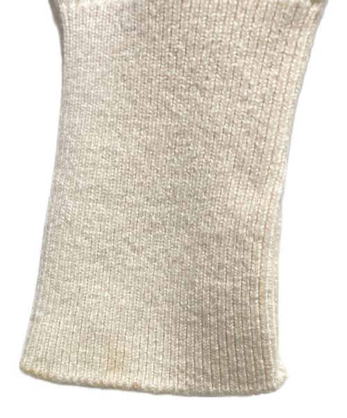 CHANEL（シャネル）CHANEL (シャネル) ココマークボタンカシミヤカーディガン アイボリー サイズ:36の古着・服飾アイテム