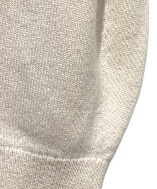 CHANEL（シャネル）CHANEL (シャネル) ココマークボタンカシミヤカーディガン アイボリー サイズ:36の古着・服飾アイテム