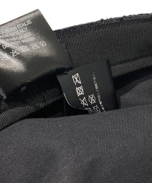 CHANEL（シャネル）CHANEL (シャネル) ココマークツイードキャスケット ブラック サイズ:Mの古着・服飾アイテム