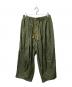 is-ness（イズネス）の古着「BALLOON EZ PANTS」｜カーキ