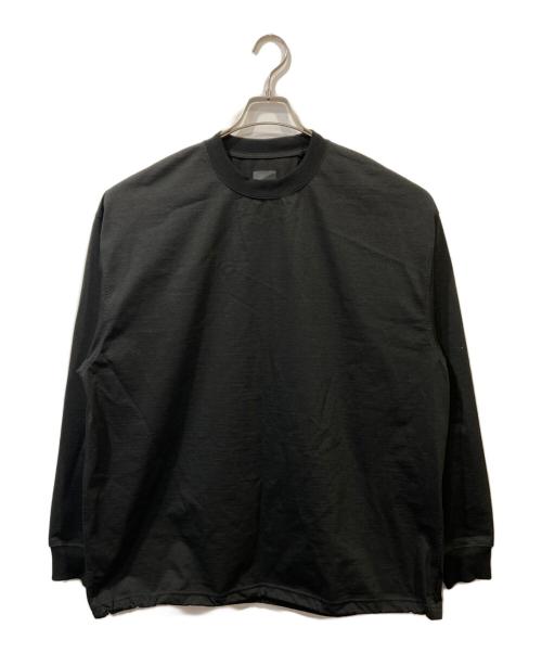 DAIWA PIER39（ダイワ ピア39）DAIWA PIER39 (ダイワ ピア39) TECH CREW NECK TEE L/S ブラック サイズ:XLの古着・服飾アイテム