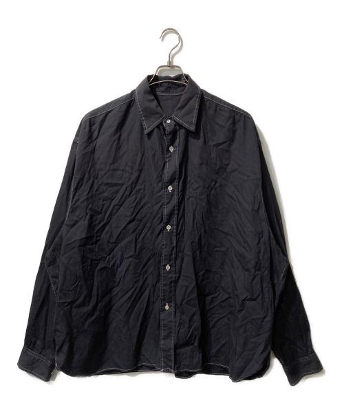 sillage（シアージ）sillage (シアージ) ロングスリーブシャツ ネイビー サイズ:Freeの古着・服飾アイテム