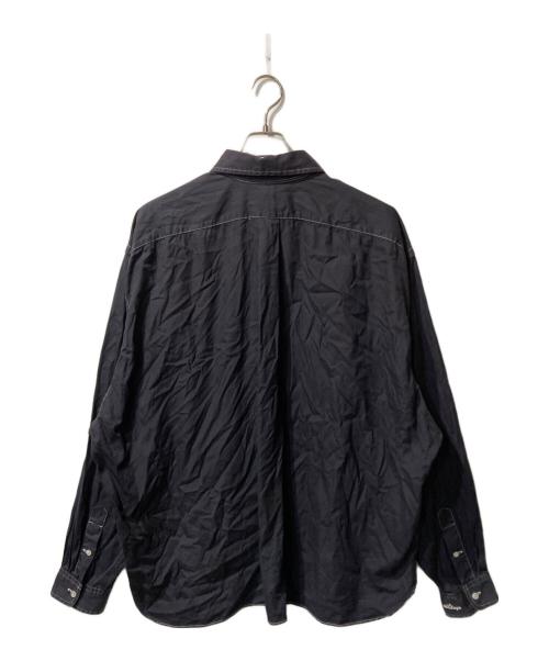 sillage（シアージ）sillage (シアージ) ロングスリーブシャツ ネイビー サイズ:Freeの古着・服飾アイテム