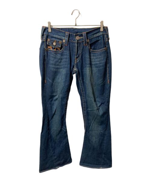 TRUE RELIGION（トゥルー レリジョン）TRUE RELIGION (トゥルー レリジョン) フレアデニムパンツ インディゴ サイズ:W30の古着・服飾アイテム
