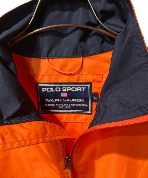 POLO SPORT（ポロスポーツ）POLO SPORT (ポロスポーツ) ディタチャブルジャケット オレンジ サイズ:Ⅼの古着・服飾アイテム