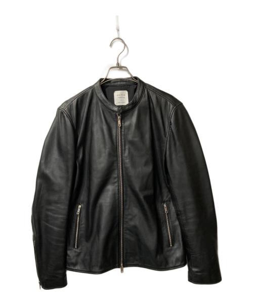UNITED TOKYO（ユナイテッドトーキョー）UNITED TOKYO (ユナイテッドトーキョー) ラムレザージャケット ブラック サイズ:SIZE3の古着・服飾アイテム