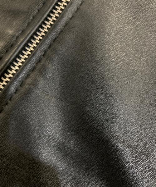 UNITED TOKYO（ユナイテッドトーキョー）UNITED TOKYO (ユナイテッドトーキョー) ラムレザージャケット ブラック サイズ:SIZE3の古着・服飾アイテム