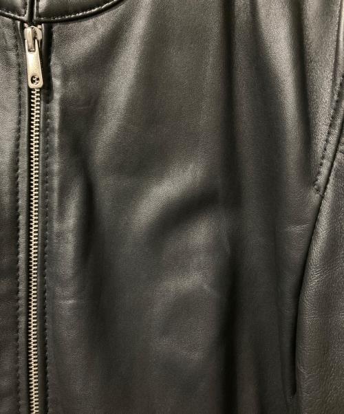 UNITED TOKYO（ユナイテッドトーキョー）UNITED TOKYO (ユナイテッドトーキョー) ラムレザージャケット ブラック サイズ:SIZE3の古着・服飾アイテム