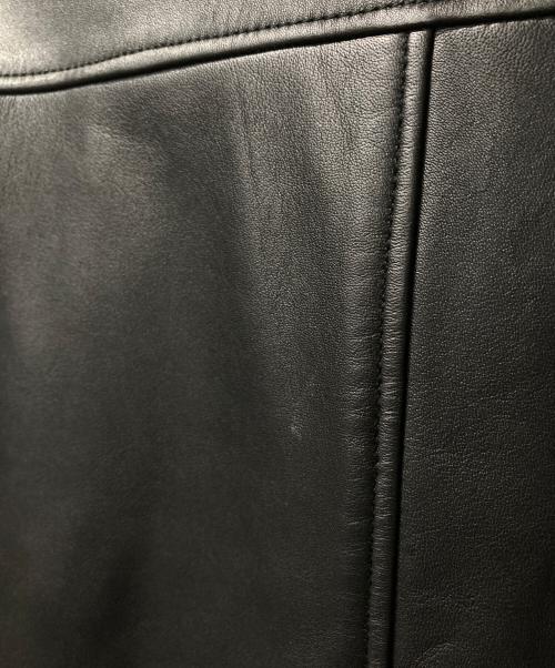 UNITED TOKYO（ユナイテッドトーキョー）UNITED TOKYO (ユナイテッドトーキョー) ラムレザージャケット ブラック サイズ:SIZE3の古着・服飾アイテム