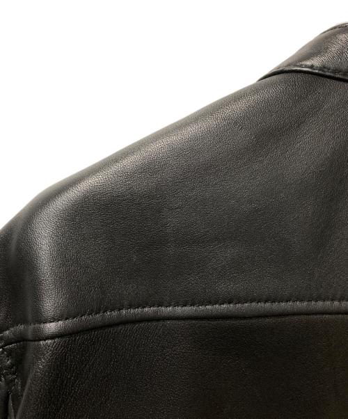 UNITED TOKYO（ユナイテッドトーキョー）UNITED TOKYO (ユナイテッドトーキョー) ラムレザージャケット ブラック サイズ:SIZE3の古着・服飾アイテム