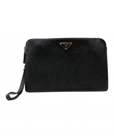 中古・古着通販】PRADA (プラダ) クラッチバッグ NERO｜ブランド・古着