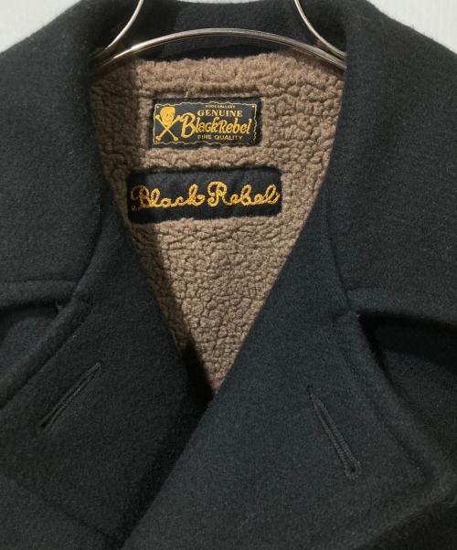 black rebel（ブラックレベル）Black Rebel (ブラックレベル) MACKINAW COAT ブラック サイズ:Ｓの古着・服飾アイテム