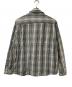 stussy (ステューシー) チェック柄コットンネルシャツ グレー サイズ:M：9000円