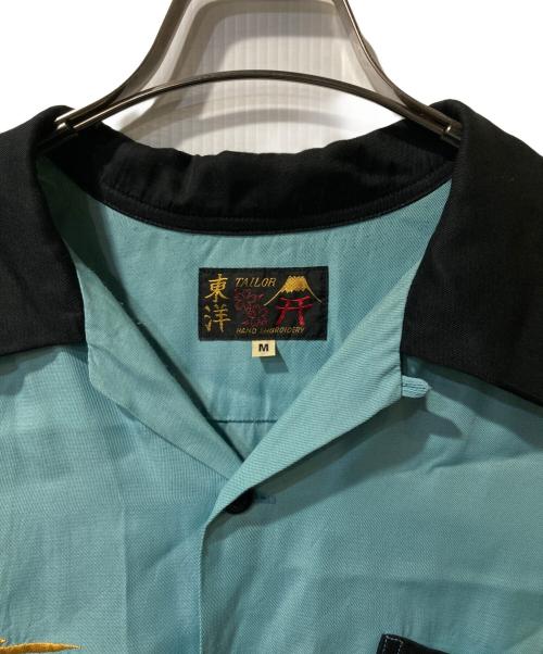 東洋エンタープライズ（トウヨウエンタープライズ）東洋エンタープライズ (トウヨウエンタープライズ) SUKA SHIRT “ALASKAN EAGLE” ブルー サイズ:Ｍの古着・服飾アイテム