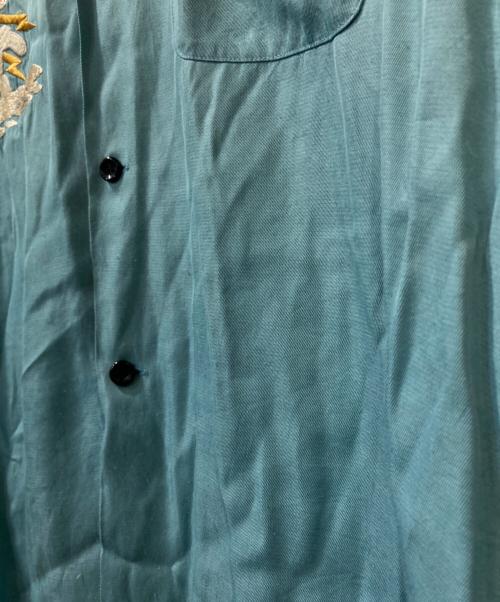 東洋エンタープライズ（トウヨウエンタープライズ）東洋エンタープライズ (トウヨウエンタープライズ) SUKA SHIRT “ALASKAN EAGLE” ブルー サイズ:Ｍの古着・服飾アイテム