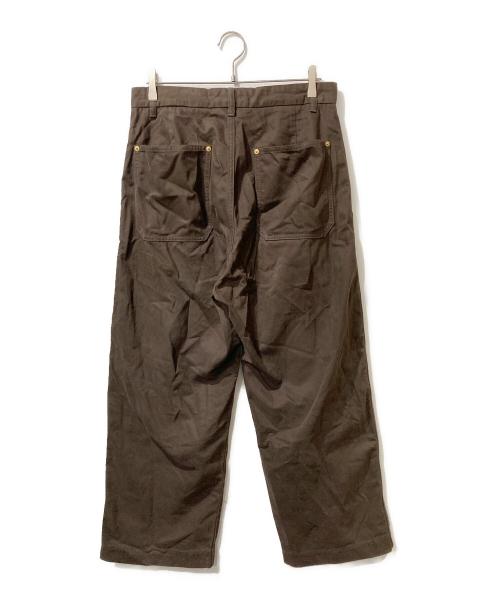 FOLL（フォル）FOLL (フォル) peach skin bio wardrobe chino ブラウン サイズ:SIZE 2の古着・服飾アイテム