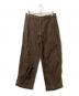 FOLL（フォル）の古着「peach skin bio wardrobe chino」｜ブラウン