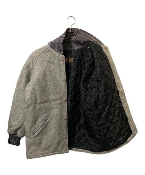 skookum（スクーカム）SKOOKUM (スクーカム) ウールスタジアムジャケット グレー サイズ:40の古着・服飾アイテム