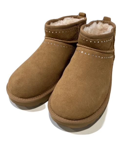 UGG（アグ）UGG (アグ) ムートンブーツ ベージュ サイズ:25cmの古着・服飾アイテム