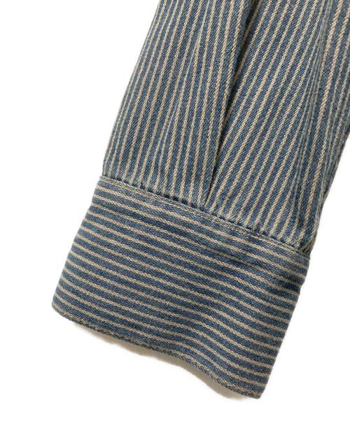 PAY DAY（ペイデイ）PAY DAY (ペイデイ) 別注ヒッコリーシャツブルゾン ブラック サイズ:SIZE ONE 未使用品の古着・服飾アイテム