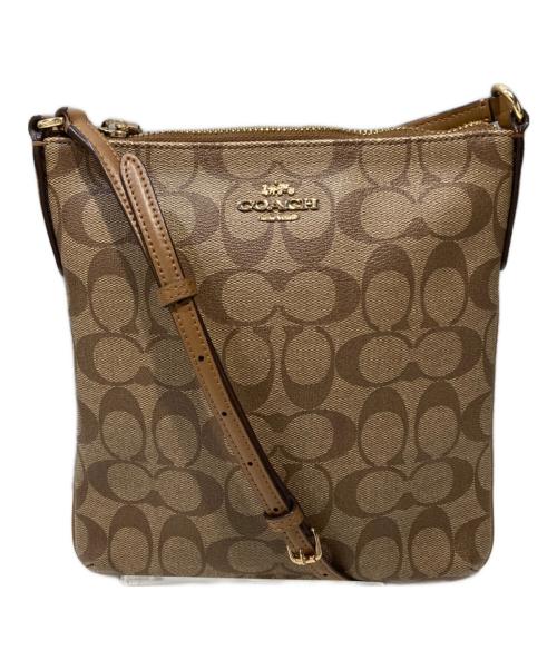 COACH（コーチ）COACH (コーチ) ショルダーバッグ ブラウンの古着・服飾アイテム