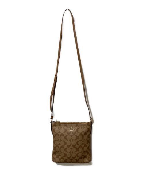 COACH（コーチ）COACH (コーチ) ショルダーバッグ ブラウンの古着・服飾アイテム