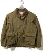 REMI RELIEFレミレリーフ）の古着「COATING CANVAS FIELD JACKET」｜カーキ