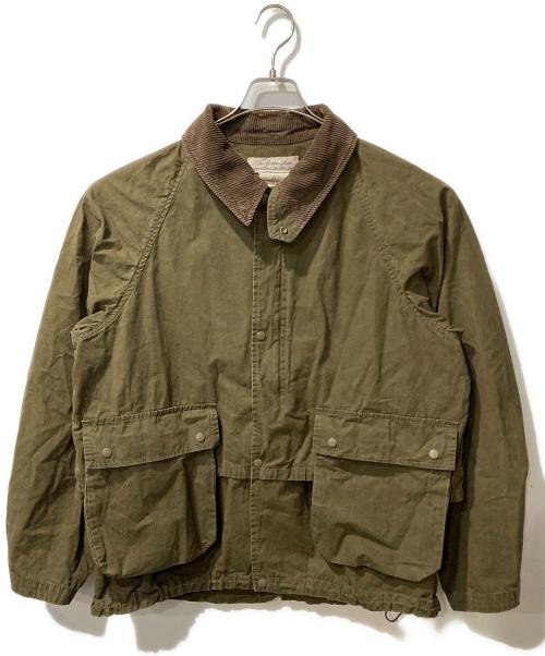REMI RELIEF（レミレリーフ）REMI RELIEF (レミレリーフ) COATING CANVAS FIELD JACKET カーキ サイズ:Lの古着・服飾アイテム