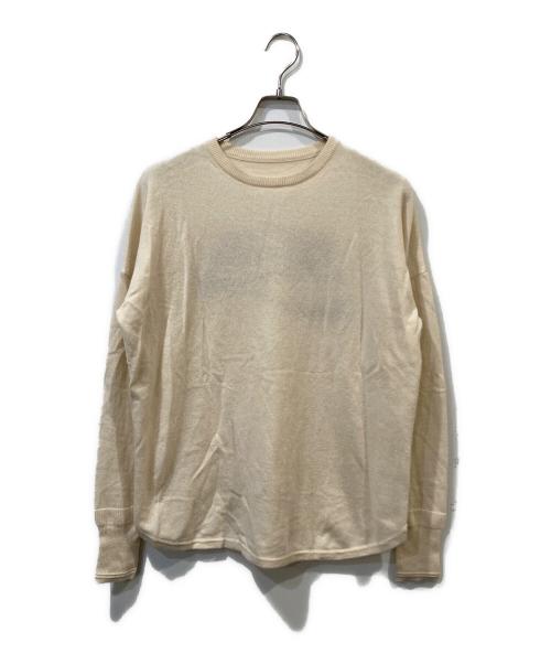 GOOD GRIEF!（グッドグリーフ）GOOD GRIEF! (グッドグリーフ) Cashmere Logo Knit P/O アイボリー サイズ:ＦＲＥＥの古着・服飾アイテム