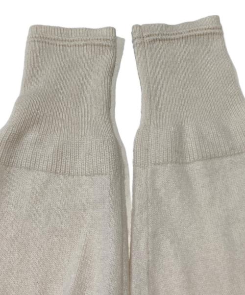 GOOD GRIEF!（グッドグリーフ）GOOD GRIEF! (グッドグリーフ) Cashmere Logo Knit P/O アイボリー サイズ:ＦＲＥＥの古着・服飾アイテム
