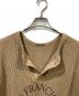 GOOD GRIEF! (グッドグリーフ) SFSC PRINTED HENLEY NECK TOP ブラウン サイズ:free：15000円