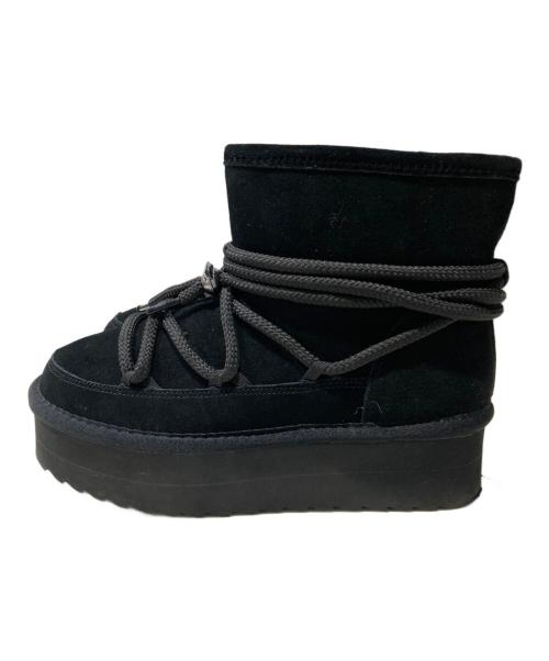 COLORS OF CALIFORNIA（カラーズ オブ カリフォルニア）COLORS OF CALIFORNIA (カラーズ オブ カリフォルニア) MOUNTAIN BOOTS ブラック サイズ:38の古着・服飾アイテム
