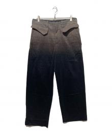 J.L - A.L（ジェイラル）の古着「Terr Trousers "Umber Fade"」｜グレー×ブラック