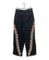 KARTIK RESEARCH (カーティックリサーチ) Floral Embroidered Trousers ブラック サイズ:30：30000円