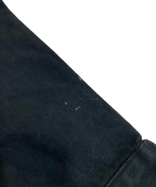OLLY SHINDER（オリーシンダー）OLLY SHINDER (オリーシンダー) ZIPPER HYBRID SHIRT ブラック サイズ:Ｍの古着・服飾アイテム
