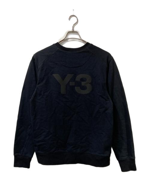 Y-3（ワイスリー）Y-3 (ワイスリー) M CLASSIC BACK LOGO CREW SWEATSHIRT ネイビー サイズ:Lの古着・服飾アイテム