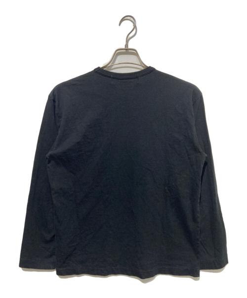 PLAY COMME des GARCONS（プレイコムデギャルソン）PLAY COMME des GARCONS (プレイコムデギャルソン) ハートワッペンカットソー ブラック サイズ:Lの古着・服飾アイテム
