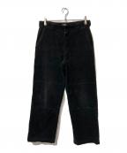 SUPREME×Dickiesシュプリーム×ディッキーズ）の古着「Double Knee Corduroy Work Pant」｜ブラック