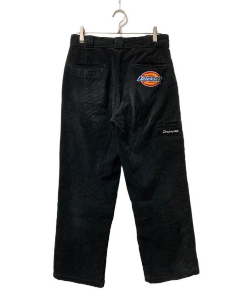 SUPREME（シュプリーム）Supreme (シュプリーム) Dickies (ディッキーズ) Double Knee Corduroy Work Pant ブラック サイズ:SIZE 32の古着・服飾アイテム