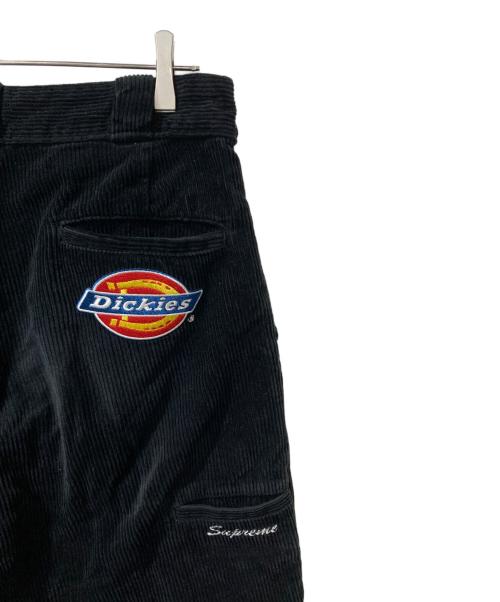 SUPREME（シュプリーム）Supreme (シュプリーム) Dickies (ディッキーズ) Double Knee Corduroy Work Pant ブラック サイズ:SIZE 32の古着・服飾アイテム