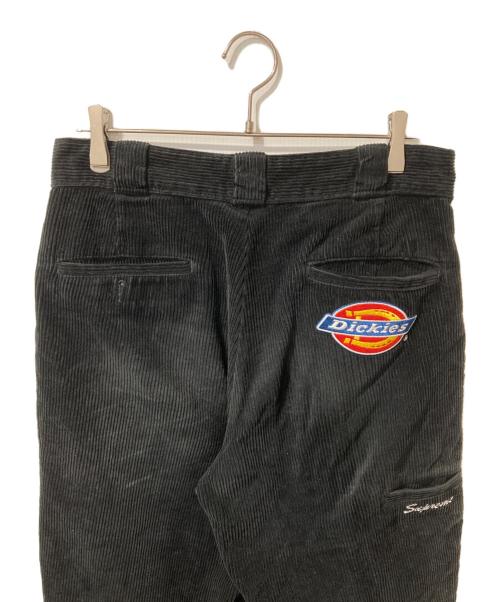 SUPREME（シュプリーム）Supreme (シュプリーム) Dickies (ディッキーズ) Double Knee Corduroy Work Pant ブラック サイズ:SIZE 32の古着・服飾アイテム