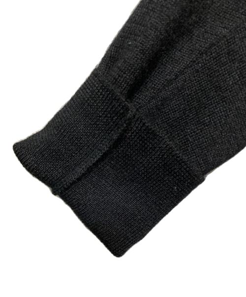 DOLCE & GABBANA（ドルチェ＆ガッバーナ）DOLCE & GABBANA (ドルチェ＆ガッバーナ) カシミヤ混レース切替ニット ブラック サイズ:SIZE 38の古着・服飾アイテム