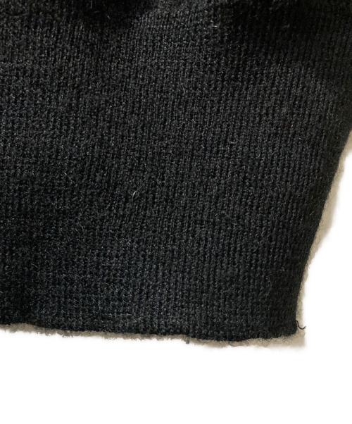 DOLCE & GABBANA（ドルチェ＆ガッバーナ）DOLCE & GABBANA (ドルチェ＆ガッバーナ) カシミヤ混レース切替ニット ブラック サイズ:SIZE 38の古着・服飾アイテム