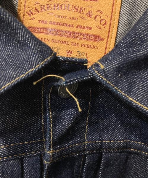 WAREHOUSE（ウエアハウス）WAREHOUSE (ウエアハウス) デニムジャケット インディゴ サイズ:36の古着・服飾アイテム